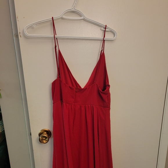 Lulus Red Maxi Dress - Picture 3 of 5